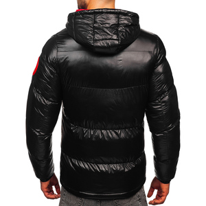 Customized High Quality Solid Zip up Oversize Puffer <b>Jacket</b> Winter <b>Warm</b> Custom Quilted <b>Waterproof</b> High Quality Puffer <b>Jackets</b> - Product Image 2