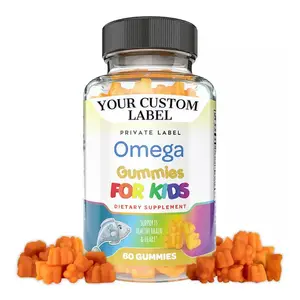 Omega Gummies Voor Kinderen Door Vox Voeding Ondersteunt Gezonde Cholesterol Bevordert Hart Gezondheid Ondersteuning Hersenen Gezondheid Omega 3 Visolie