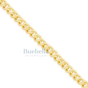 Venta caliente 925 Plata y 14K chapado en oro 3mm de ancho VVS moissanite collar estilo Hip Hop cadena cubana joyería de moissanita Premium - Product Image 2