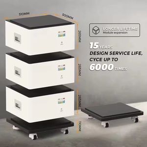 Sistema de Almacenamiento de Energía Doméstico Expandible de 15 kWh, Batería LiFePO4 Apilable de 51.2V 300Ah, Sistema Solar Fuera de la Red de 48V 280Ah, Conexión Directa - Product Image 2