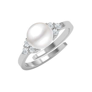 Compre Anillos de Plata de Ley 925 con Perlas para Mujer - Product Image 1