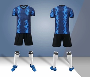 Uniforme de fútbol con personalidad para hombres, Conjunto de Jersey de fútbol con servicio OEM, moda de entrenamiento de equipo para hombres, sublimación personalizada, 2022 adultos - Product Image 6