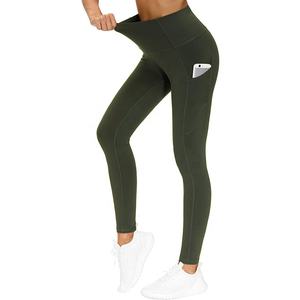 Leggings de Yoga Personalizados para Mujer, de Cintura Alta, Sólidos, Compresión, Transpirables, Sin Costuras, para Fitness, Gimnasio, Spandex/Nailon - Product Image 6