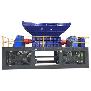 Broyeur industriel à double arbre pour plastique 15kW 380V, anti-blocage, haute précision, économe en énergie pour machine de recyclage des déchets - Product Image 3