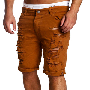 Manufacturer Custom Summer Baggy <b>Jeans</b> Jorts <b>Men</b> <b>Jeans</b> Short Dark Denim Shorts Jorts with Pocket <b>for</b> <b>Men</b> - Product Image 5