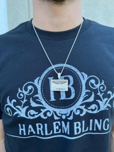 Luxury VVS Moissanite Diamond Gold Plated 925 Sterling <b>Silver</b> Iced Out Hip Hop Pendant Luxury Jewelry Manufacturer From India - Product Image 5