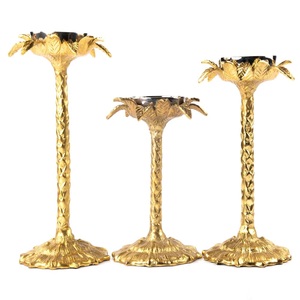 เชิงเทียนโลหะสีดำด้านที่ทันสมัยที่วางเทียนแฮนด์เมดสำหรับตกแต่งคริสต์มาส - Product Image 6