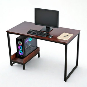 <b>Solid</b> <b>Wood</b> Gaming <b>Desk</b> for Home Office & Living Room-Durable & Assembled - Product Image 1