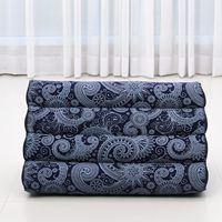 Coussin triangulaire thaïlandais, dossier confortable pour regarder la télévision ou lire, coussin en forme de coin, rembourrage en kapok naturel écologique