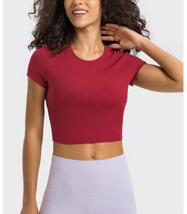 OEM 2026 Nouveau T-shirt tendance pour femme, crop top personnalisé, design personnalisé, crop top de haute qualité par Zavi Sports - Product Image 5