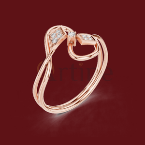 14K Oxidized silver ethnic <b>ring</b> for girls - Product Image 1