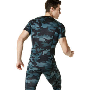 T-shirt de compression à manches longues BunnyHi JSF005 pour homme, vêtements de sport pour la salle de sport, le yoga et l'entraînement, respirant et à séchage rapide - Product Image 6