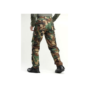 Pantalons de chasse pour hommes en plein air avec imprimé camouflage, pantalons coupe-vent pour la montagne et la forêt avec service OEM élégant - Product Image 5