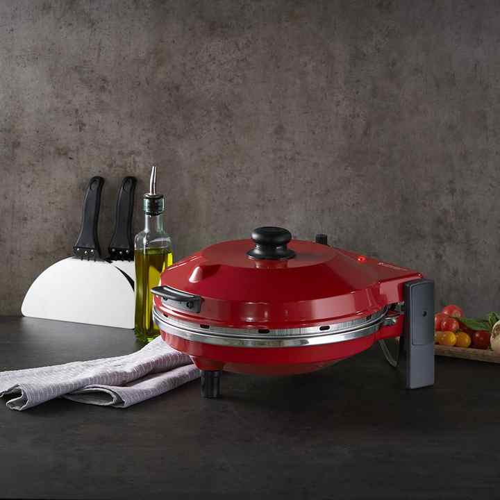 Mini Electric Pizza Oven Maker Household 10L Capacity Stainless Steel Oven with Pizza Peels Included