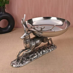 ชาม silveraura ที่ทันสมัยพร้อมออร่าเมทัลลิกที่ทันสมัย - Product Image 1