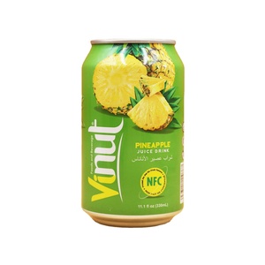 Jugo de Piña 330ml, Venta al por Mayor, Etiqueta Personalizada, Fresco, Saludable - Product Image 1