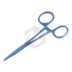 คีมล็อกสเตนเลสสตีลสีฟ้าคีมสำหรับแพทย์อุปกรณ์ทันตกรรม5.5" - Product Image 3