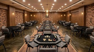 Mesa de Comedor Cuadrada Moderna, Muebles Comerciales para Restaurantes, Asientos de Madera para Cafeterías, para Áreas de Comedor de Hoteles y Cafeterías - Product Image 4