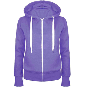 Sudadera con capucha de manga larga para mujer, con cremallera, mejor calidad, precio comparable, fabricante de fábrica de 100% algodón, suéteres de mejor diseño - Product Image 5