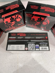 Caja de Entrenador TCG Scarlet & Violet: Rivalidades Destinadas - Edición Élite, Sellada, Nueva - Product Image 2