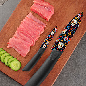 Juego de Cuchillos de Cocina de Cerámica de 9 Piezas, Tendencia Popular, Alta Calidad, Mango de Plástico, para Aventuras al Aire Libre, Precio de Fábrica, Ebay - Product Image 3