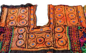 Banjara Neck Yoke Zari Patch Tribal Patch Vintage Neck Yoke Mirror Neck - Product Image 2