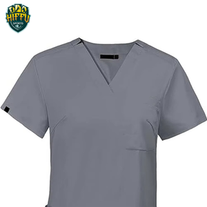 Uniformes de Enfermería Personalizados de Alta Calidad al por Mayor, Uniformes Médicos de Lona para Hospital, Trajes Médicos con Tallas Personalizadas, 100% Algodón para Verano - Product Image 4