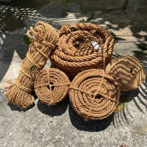 Fabricante DE FÁBRICA DE Vietnam de fibra de coco hecha a mano natural cuerda decorativa giro ecológico de alta calidad para manualidades DIY - Product Image 2