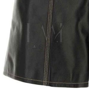 High Quality Fashion Trendy Wear <b>Men</b> <b>Leather</b> <b>Shorts</b> New Zipper For Custom Color At Cheap Price <b>Men</b> <b>Leather</b> <b>Shorts</b> - Product Image 6