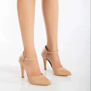 Women's Classic Stiletto Heel <b>Shoes</b> Pointed Toe <b>Rhinestone</b> Decoration 9 CM for 36-40 you made in Turkiye - Product Image 1