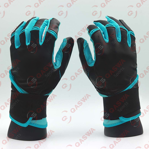 Guantes de Bateo de Béisbol y Sóftbol Profesionales Hechos a Medida, Diseño Ligero de Color Único, Cuero Cabretta Transpirable y Duradero - Product Image 1