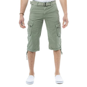 Pantalones cortos Cargo para hombre de la mejor calidad, tela de algodón suave, cintura ajustable, secado rápido, diseño ligero y duradero para moda al aire libre - Product Image 1