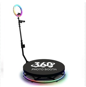 แพลตฟอร์มถ่ายภาพหมุนได้ 360 องศา Top Spinner Warehouse สำหรับถ่ายภาพเซลฟี่แบบสโลว์โมชั่น พร้อมกระจก ให้เช่าสำหรับงานแต่งงานและงานปาร์ตี้ - Product Image 6