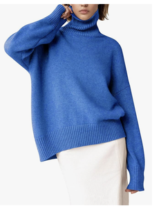 NOUVEAUTÉ ARRIVÉE DIRECTEMENT DE L'USINE DU BANGLADESH, SWEATER À COL ROND AVEC LOGO PERSONNALISÉ, SWEATER À MANCHES LONGUES EN TRICOT ÉPAIS, PULL À BAS ÉCHEVÉ, TENDANCE - Product Image 5