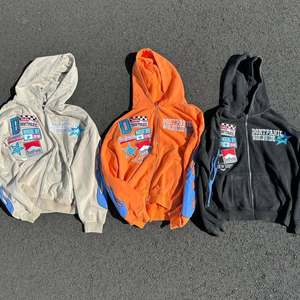 Sweat-shirts unisexes en molleton de coton délavé à l'acide avec logo personnalisé sur le devant, fermeture éclair, streetwear d'hiver, broderie, respirant, écologique, vente en gros - Product Image 3