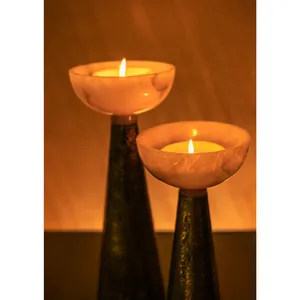 New Design Best Quality Handcrafted <b>Candle</b> Stand Gold Plating Metal in Aluminum High Finishing <b>Candle</b> Dinnerware <b>Candle</b> <b>Mold</b> - Product Image 2