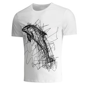 Offre Spéciale T-shirt à manches courtes pour hommes personnalisé Super doux confortable sérigraphié coupe régulière pour le printemps été en gros - Product Image 1