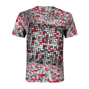 Sublimated Short Sleeve Cotton Bamboo Fiber Multi Functional Latest Design <b>Men</b> Wear Casual T <b>Shirts</b> - Product Image 6