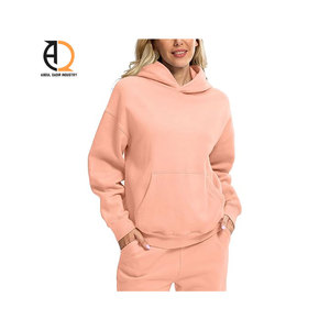 <b>Oversized</b> Cotton Fleece <b>Hoodie</b> Embroidered Heavyweight Sweatshirt Winter Long for Men - Product Image 1