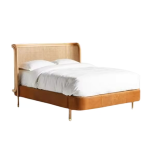 Hotel and Bedroom Furniture Natural Wood Frame <b>Bed</b> Set Wooden <b>Bed</b> For Commercial Use Wholesale Price - Product Image 1