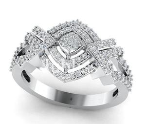 Anillo de compromiso de laboratorio VS1 Anillo de piedra Regalo único para su anillo de corte redondo de diamante cultivado en laboratorio - Product Image 3