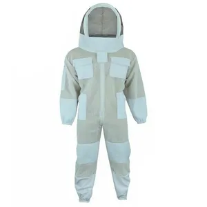 Beekeeping Whole Body Hooded Protection Beekeeper Suit factory directly supplies bee protection suit honey bee clothes suit