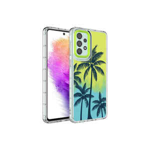Coque JoieCreatif Korn Series Premium pour A33 5G, protection de l'appareil photo, motif en silicone rigide TPU, antichoc, anti-rayures - Product Image 2