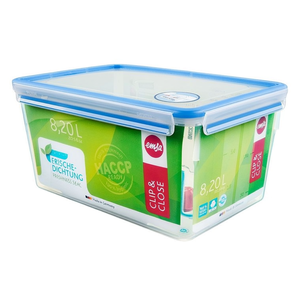 Conteneur alimentaire Emsa 8,2 L bleu et transparent CLIP & CLOSE 508548 Modèle pour le stockage et la conservation des aliments - Product Image 2