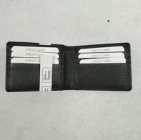 Dompet Kartu Kulit Lapisan Dalam Siap Kirim Grosir Murah Ringan Terbuka Pendek Unisex Dompet Pria Pengiriman Seluruh Dunia PU