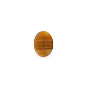 Piedra Preciosa Natural de Ojo de Tigre de 8.55 Quilates, Pulida, Marrón, Cuadrada, Ovalada, con Base Plana, que Incluye Piedra Lunar, Larimar, Turquesa y Ópalo - Product Image 2