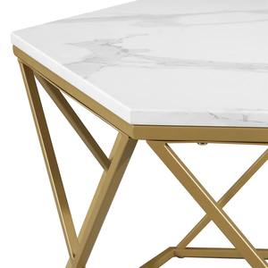 Juego de Muebles de Sala de Estar Modernos y Ecológicos de Lujo con Mesa de Centro de Mármol Dorado y Soporte para TV con Marco Metálico - M.R. ARTESANÍAS MR-1121 - Product Image 4