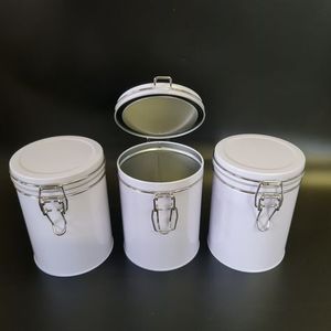 High-quality metal <b>container</b> <b>box</b> sugar pot with antique finished perfect for adding a timeless touch to your kitchen or dining - Product Image 2