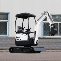 Mini Excavadora Hidráulica Pequeña para Construcción de Viviendas, Venta Directa de Fábrica, Excavación de Sótanos, Pedidos al por Mayor