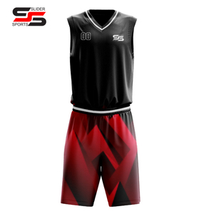 Uniforme de basket-ball sur mesure en gros, nouveau design, dernier prix, qualité supérieure, uniformes de basket-ball réversibles avec design personnalisé - Product Image 1